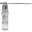 Inserts into ear canal for delivery of powder solutions