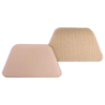 Moldable aluminum with 1/8" ventilating foam retains nasal bones in position