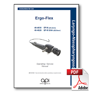 Ergo-Flex Nasopharyngoscope IFU