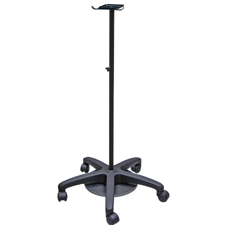 Includes weight which makes the stand virtually tip-resistant