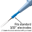 One blade electrode included with purchase