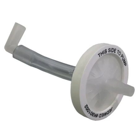 Kit includes the 0.3 Micron HEPA filter, elbow and tube